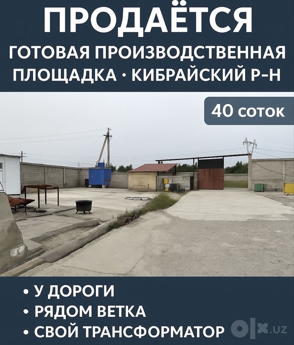 Отличное предложение! Участок 40 соток в Кибрае — 1-я линия!