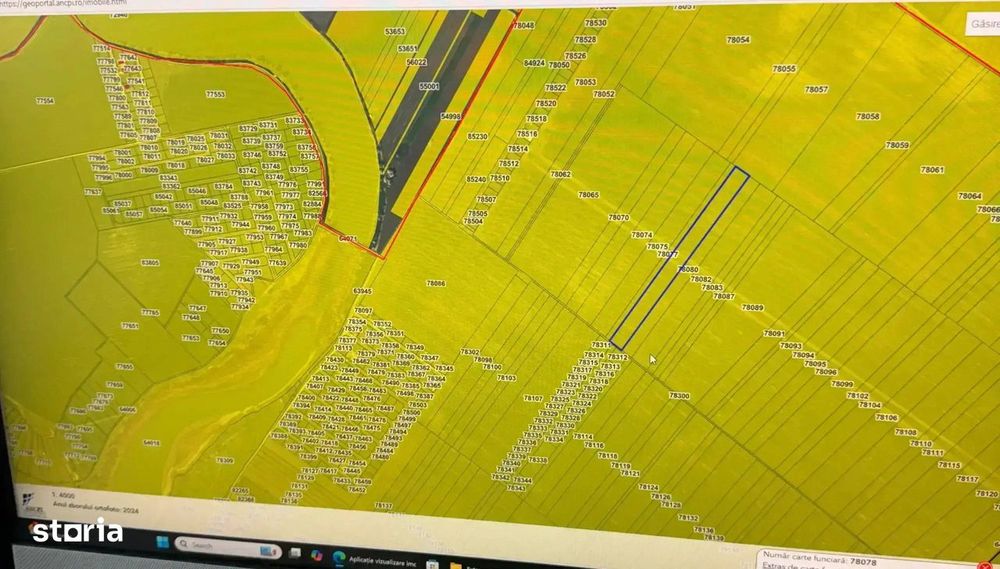 Teren de vanzare | Balta La Gropi | Berceni - Vidra | Pretabil case