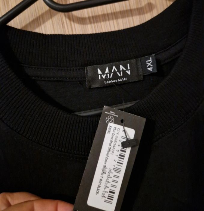Tricou Boohoo MAN, 4XL