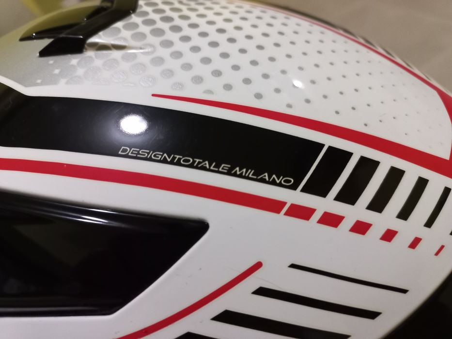 Каска - Caberg Stunt Blade white Black red