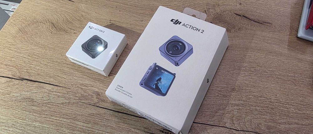 DJI Action 2 – Dual Screen Combo, 4K, Garantie + Accesorii