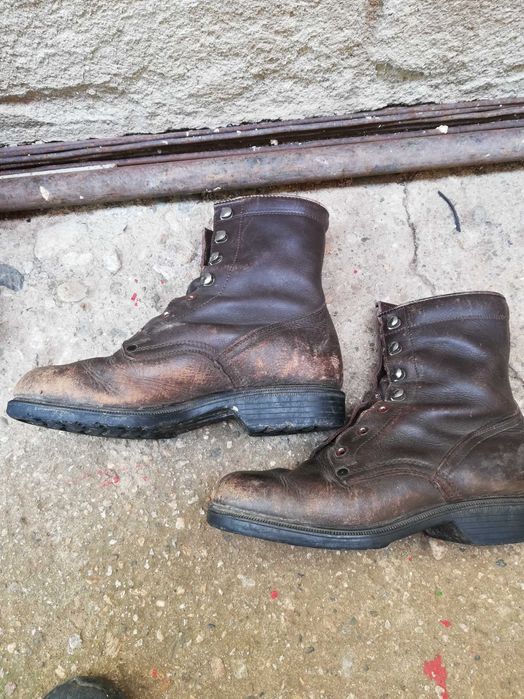 Стари военни кожени ботуши 41 номер