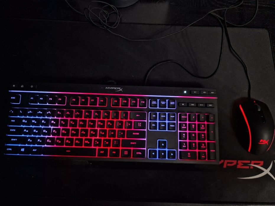 Клавиатуpa hyperx alloy core rgb