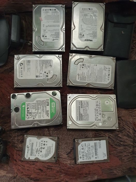 Видео карти,хард дискове, саунд бластер,Cisco, дънни платки и други.