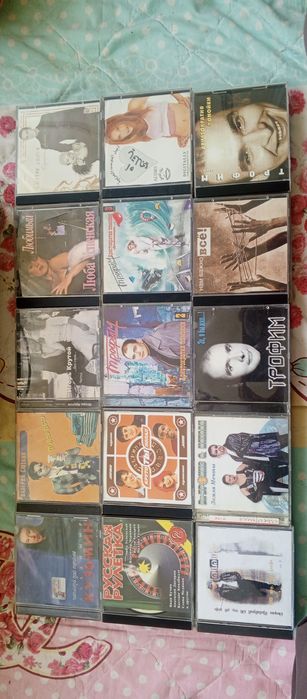 Аудио сд диски студийные