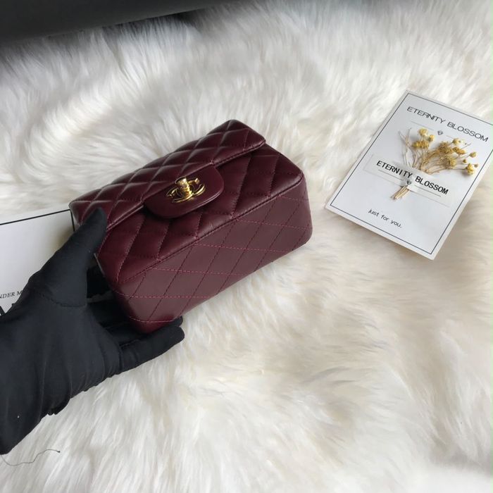Geanta Chanel Single Flap mini piele naturala pe comanda