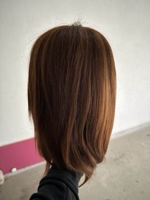 Cap de manechin cu par si mustata pentru coafor