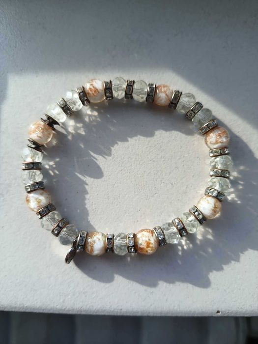 Bratara Murano Glass Hand Blown Glass Bracelet Made in Murano, Italy