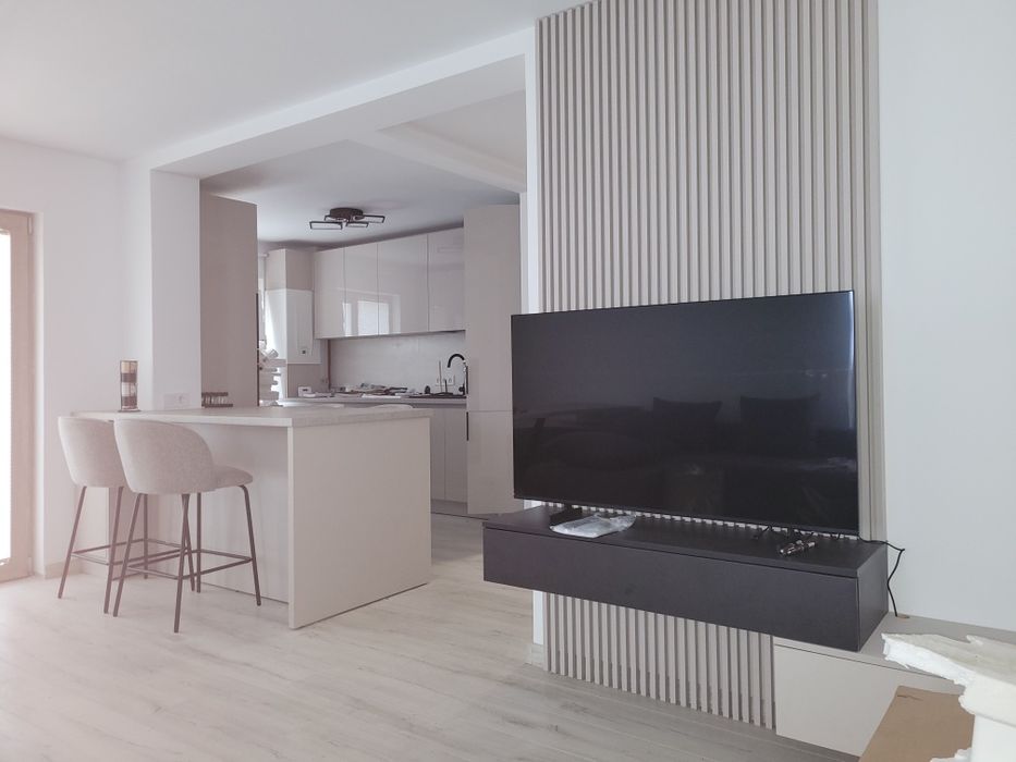 Apartament 2 camere, parter, bloc nou, de inchiriat