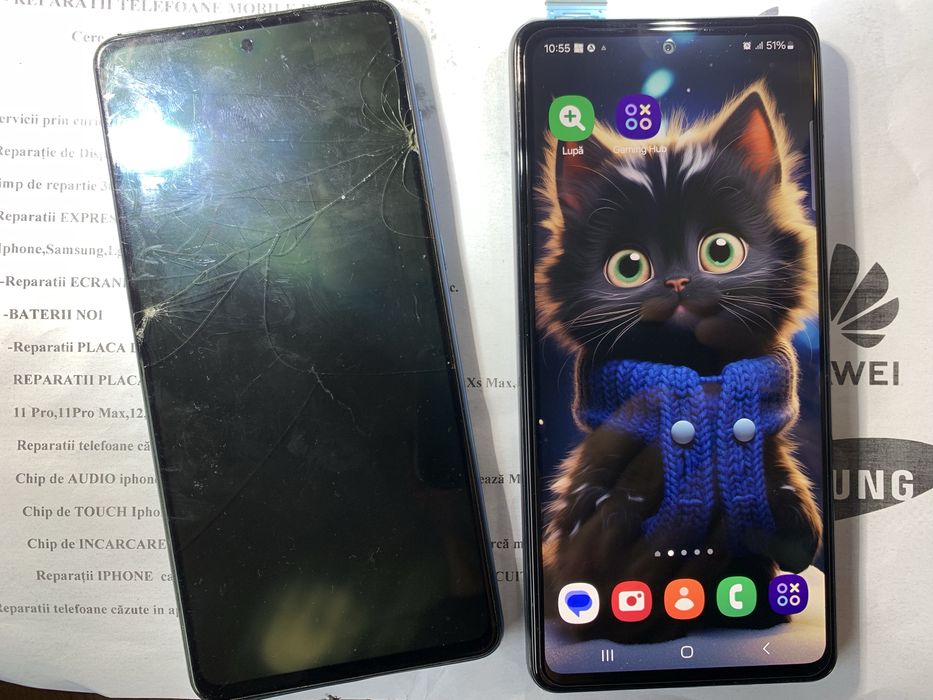 Telefoane Bistrita. IPhone ,Samsung, Redmi, etc. Display ,baterie, etc