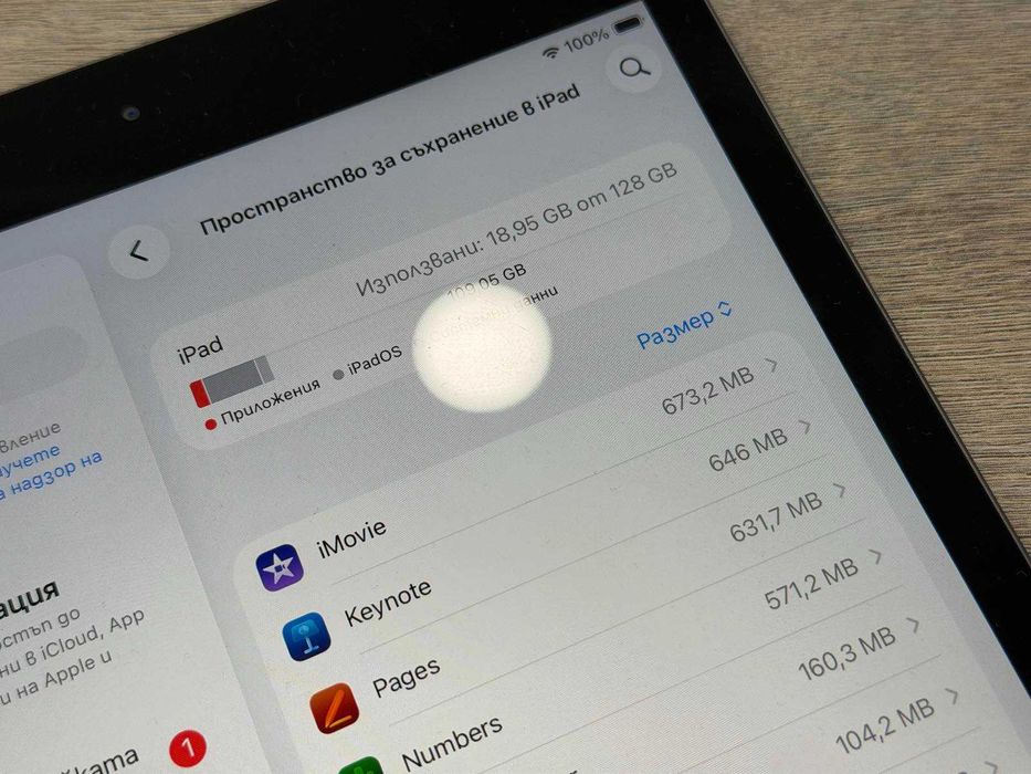Apple iPad 8-мо поколение 128GB Wi-Fi
