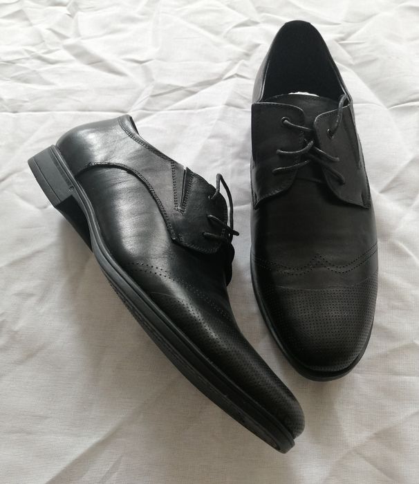 Мужские кожаные туфли