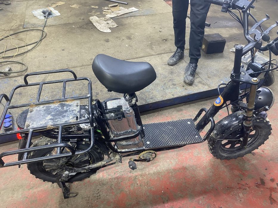 Электровелосипед 1200W 60V для доставки курьерский до 80 км ч