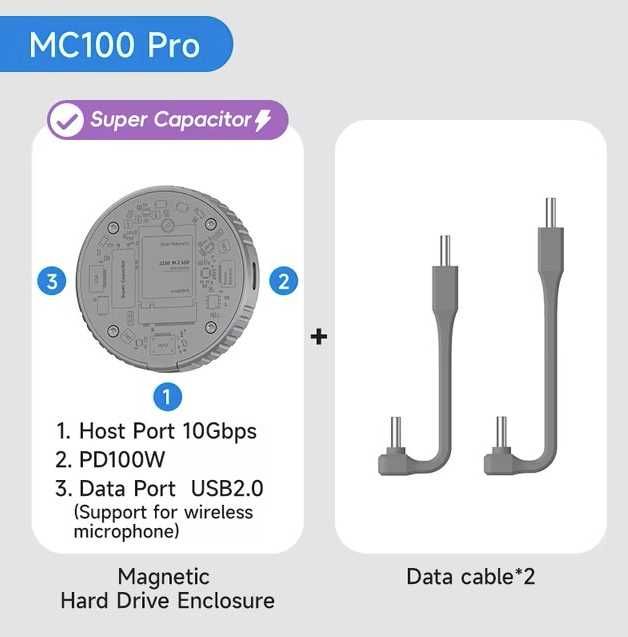 Hagibis MC100/MC100 Pro корпус SSD M.2 2230