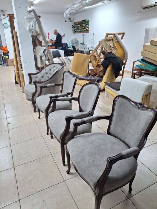 Реставрация мягкой мебели.