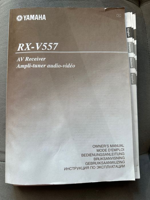 Домашний кинотеатр Yamaha (ресивер, сабвуфер, аккустика 5.1)