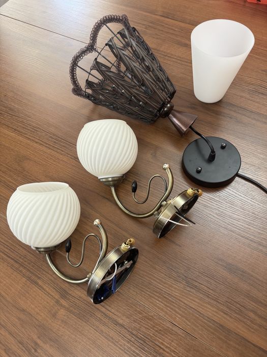 Люстра и светильники