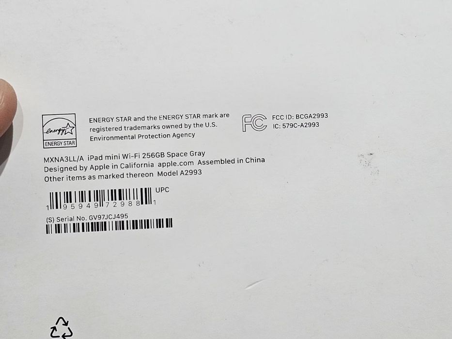 ПРОДАМ iPad Mini 7 (A17 PRO) 256GB WiFi. Практический НОВОЕ.