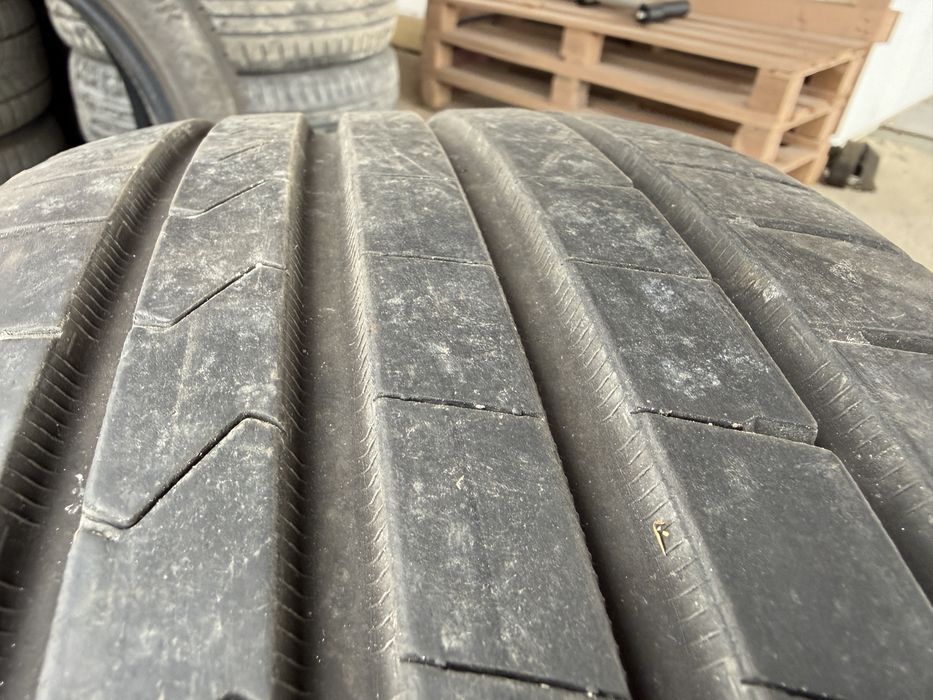 4бр. ОТЛИЧНИ Летни Гуми С Борд 205/50R/17 *HANKOOK* DOT:1723- 6.6мм + 5.9мм