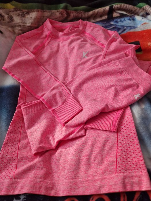 Нов детски термокомплект Kaytan Sports -блуза и клин р-р 146-152