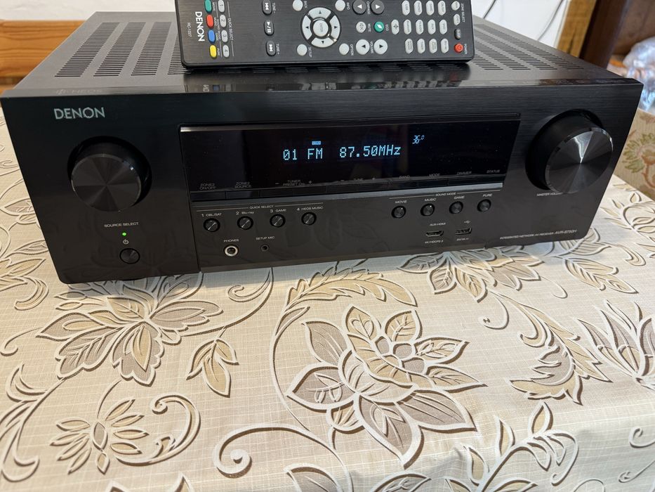 Denon AVR-S750h Bluetooth Wi fi много екстри