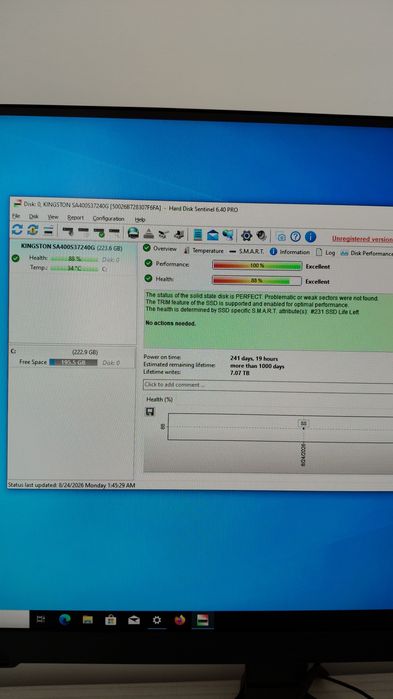 Ssd Kingston 240gb sata 3