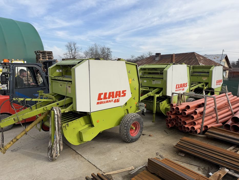 Balotiera/presa balotat/balot rotund 120/120 Claas 46