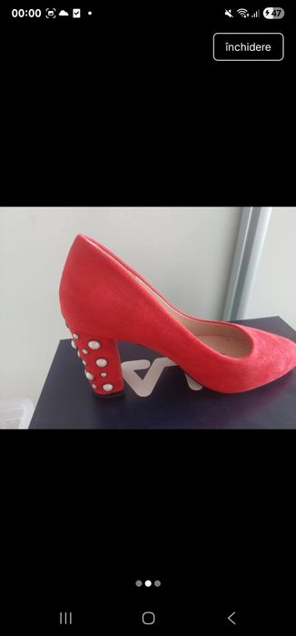 Pantofi dama rosii