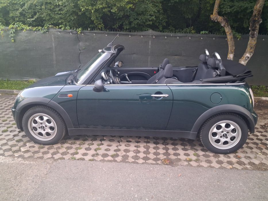 Mini Cooper/One cabrio 1.6 benzina , STARE EXCELENTA, aer conditionat, euro 4 an 2005