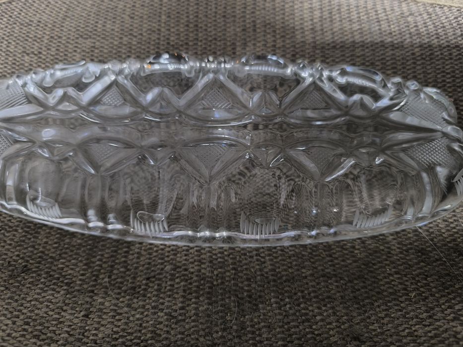 Хрустальная селедочница