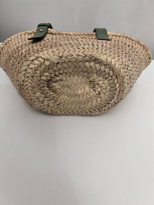 Сумка Loewe Raffia Anagram Basket