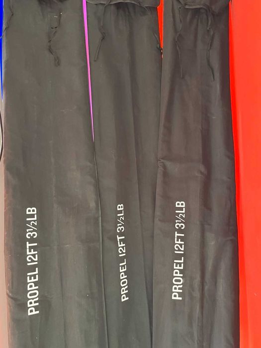 Въдици 3бр. и 3бр. макари