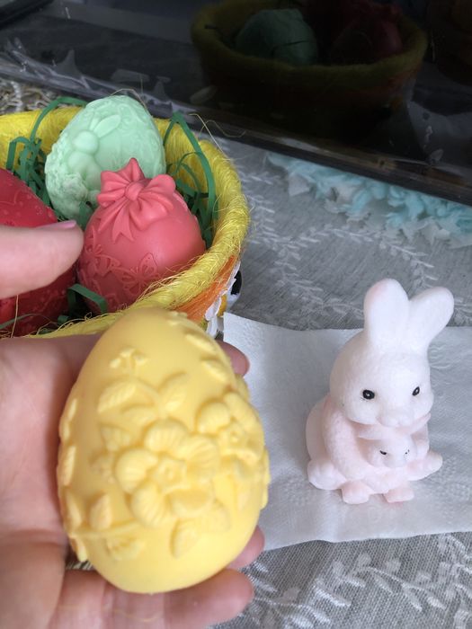 Oua de săpun BIO parfumate decorative sau se pot folosi