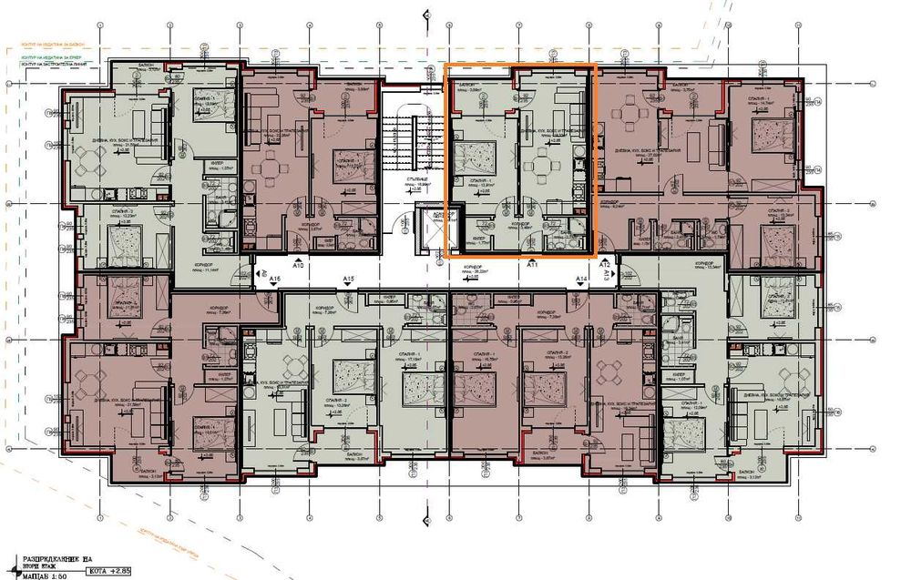 Продава се Двустаен апартамент в Хасково, Воеводски - 58 кв.м за 1195 €/кв.м - Снимка #1