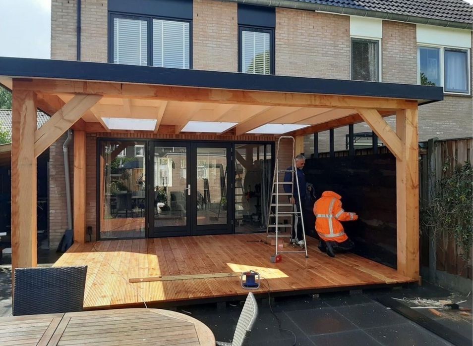 Terase si foisoare din lemn tratat si uscat