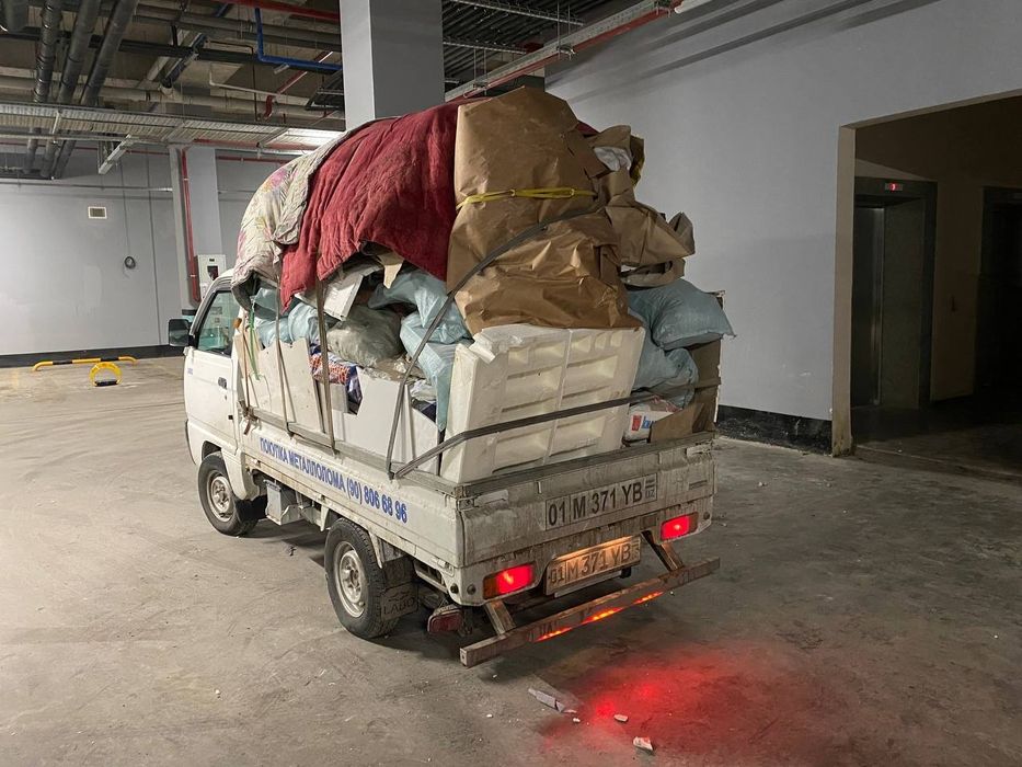 Вывоз мусор строй мусор ташиш