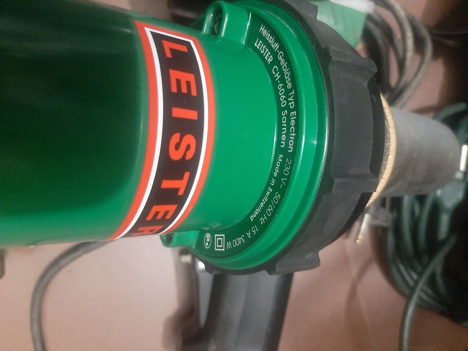 Пистолет Leister и ъглошлайфи Хикоки