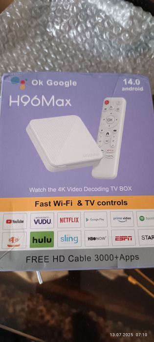 Продам тв бокс новый