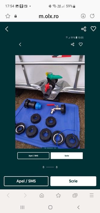 Reducție adaptor cub ibc 1000 litri