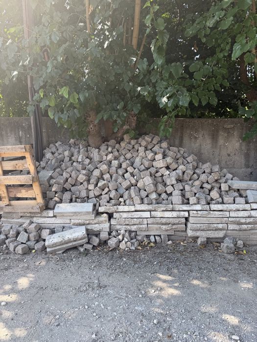 Стари гранитни павета цената е за тон