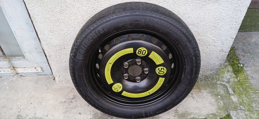 резервна гума патерица за Мерцедес Ауди БМВ 16, 17, 18, 19 и 20 цола