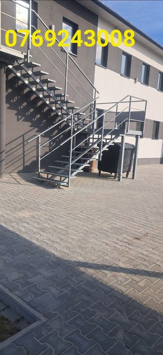 Scării metalice multe modele