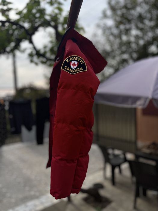 Alessandro Zavetti Geaca Puffer De Iarna Red