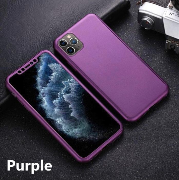 Husa 360° fata + spate pt. iPhone 12 , 12 Mini, 12 Pro, 12 Pro Max