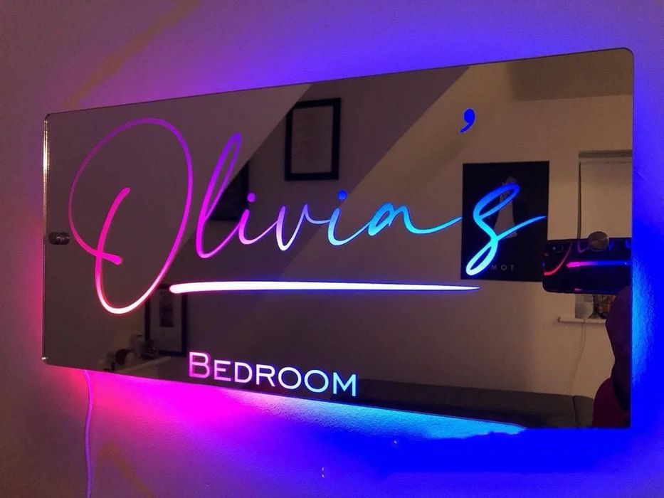 Reclame luminoase/plexiglas, Branding interior/exterior