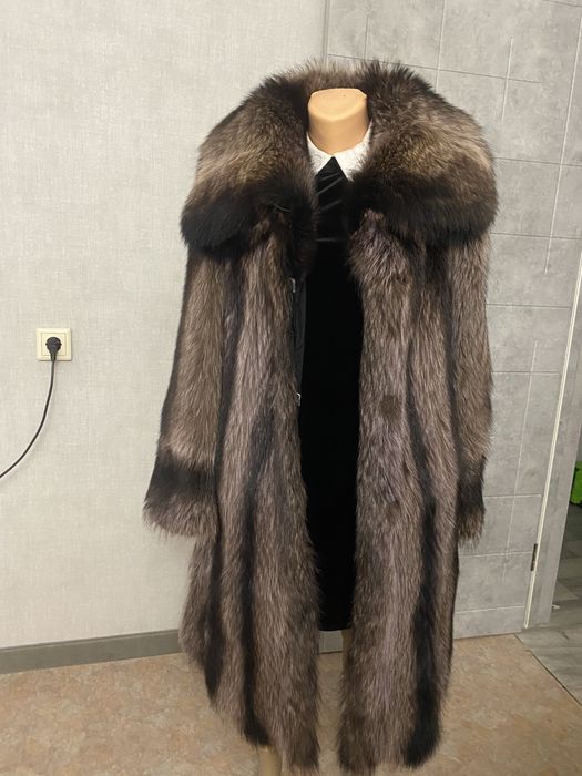 Шуба канадский енот