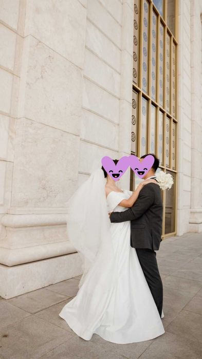 Свадебное платье минимализм