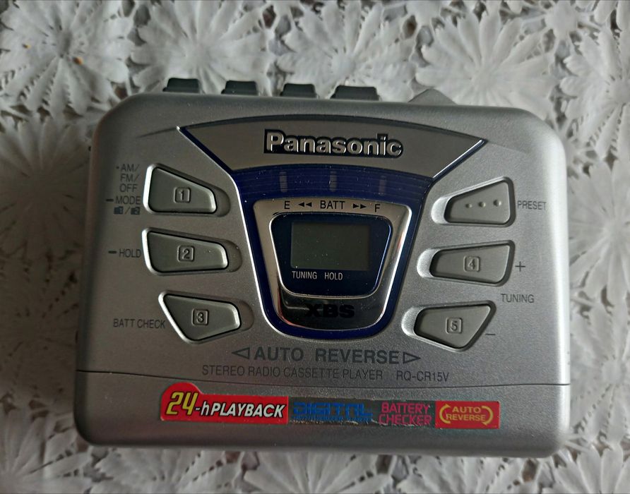 Уокмен Panasonic RQ-CR15V  Касетен аудио плеър