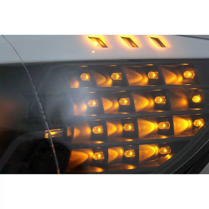 Faruri BMW Seria 3 Limousine E90 Touring E91 (03.2005-08.2008) 3D LED Angel Eyes  Negru