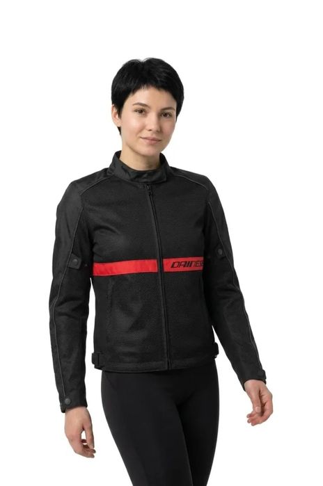 Geaca de Vara Dainese Dama NOUA Ribelle Air Marime S-M  Negru Roșu